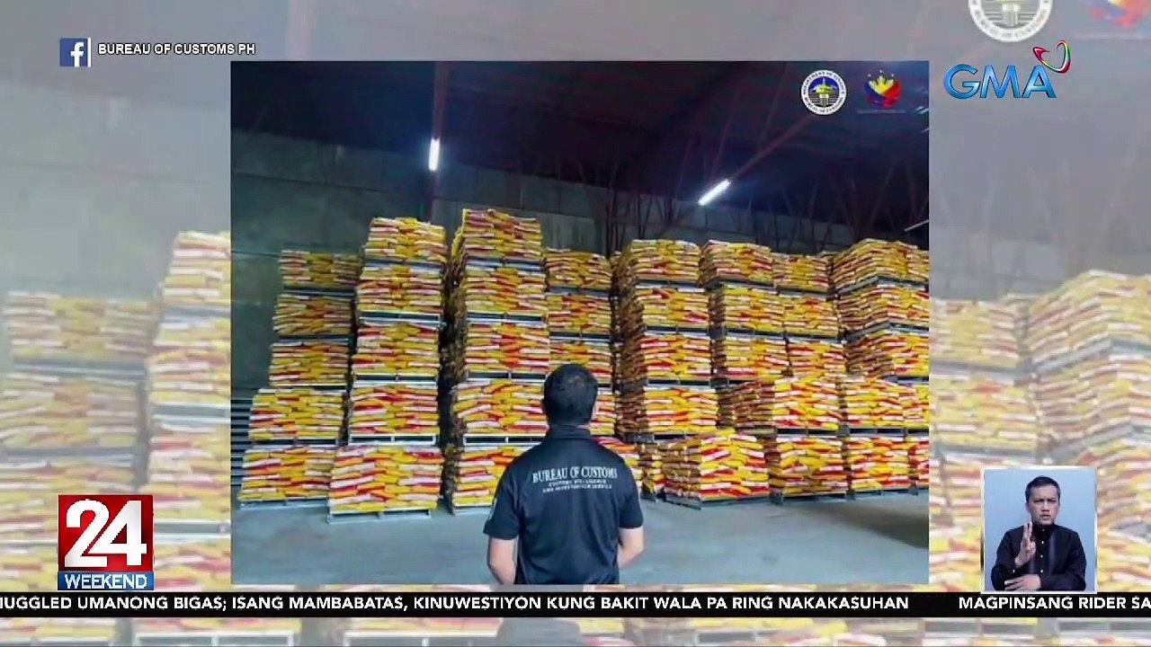 24 Oras Weekend Part 1: Raid kontra-smuggled rice, Pananagutan sa corals, Love Before Sunrise, atbp.