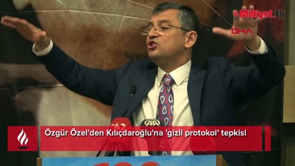 Özgür Özel'den Kılıçdaroğlu'na 'gizli protokol' tepkisi