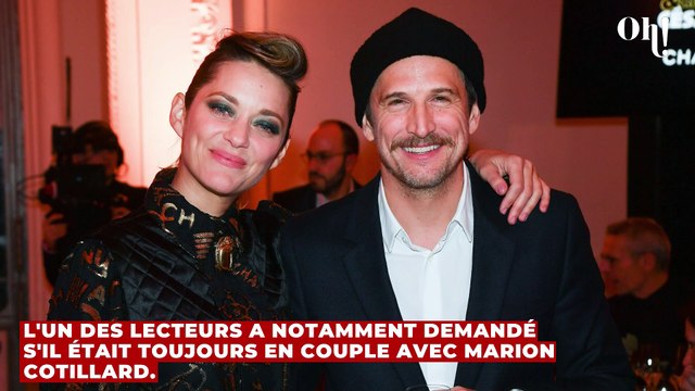 Guillaume Canet séparé de Marion Cotillard ? L'acteur répond cash