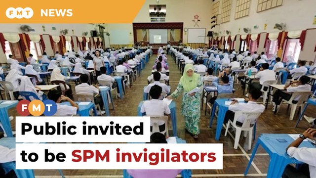Members of the public invited to be SPM invigilators for the first time