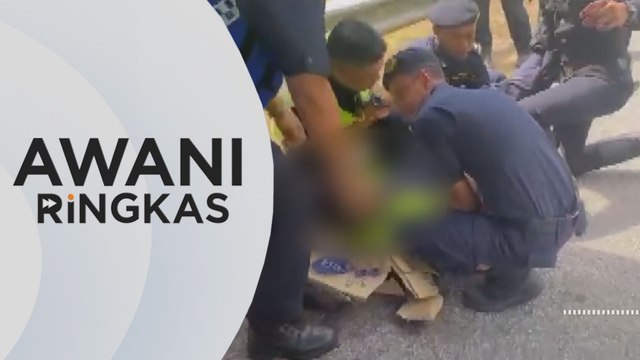 AWANI Ringkas: Anggota JPJ cedera dirempuh penunggang motosikal