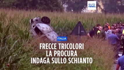 Frecce Tricolori, la procura apre un fascicolo sullo schianto