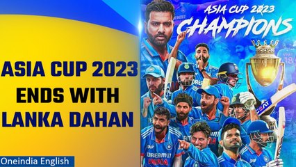 Asia Cup 2023: India beat Sri Lanka within 7 overs in a low-scoring finale | Oneindia News