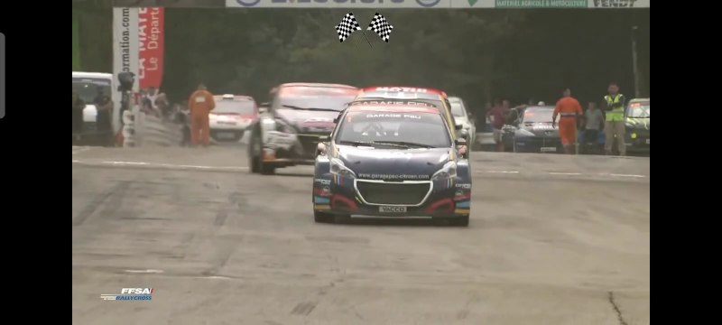 Rallycross France 2023 Mayenne Semi Final 1 Great Win Peu