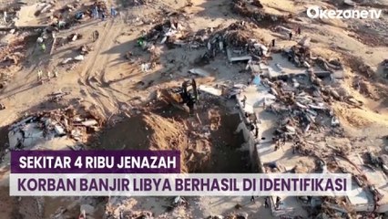 Ribuan Jenazah Korban Banjir Libya Berhasil di Identifikasi