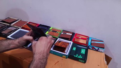 MEGA Unboxing and Review of Classic stylish Blue Men's Wallet for brother gift