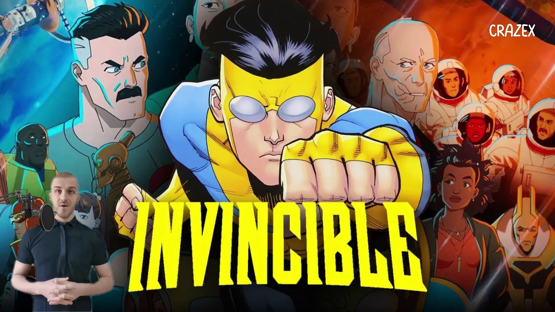 Invincible': Steven Yeun, JK Simmons, Mark Hamill & More Join