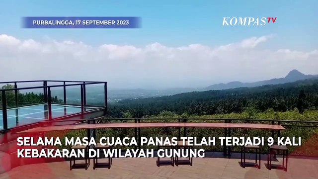 Kebakaran Hutan, Jalur Pendakian Utama Gunung Slamet Ditutup