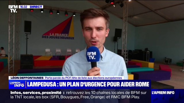 Léon Deffontaines: Il faut que l'ensemble des pays européens participent à accueillir ces migrants dans de bonnes conditions