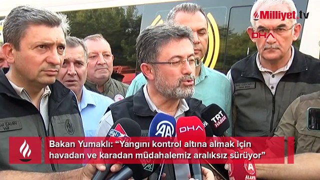 Antalya’da orman yangını! Bakan Yumaklı son durumu açıkladı