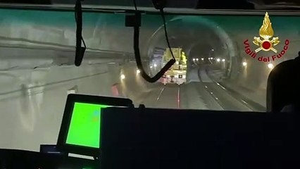 Messina, esercitazione per la sicurezza nella galleria Peloritana