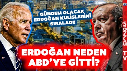 Erdoğan ABD'de! Dünyanın İzlediği Ziyarette Neler Olacak? Flaş Kulisleri Sıraladı