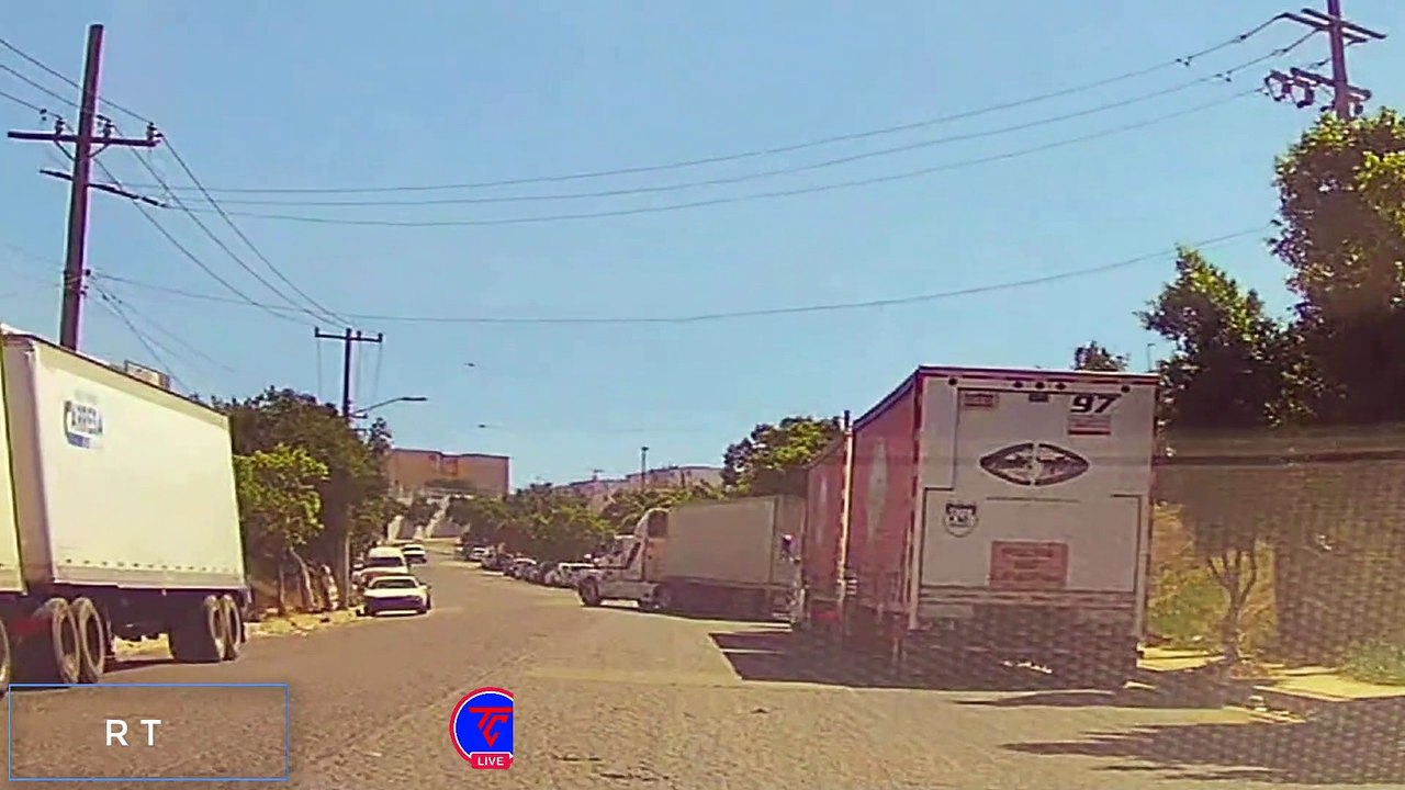 Storage Container Implosion Caught on Camera | TeslaCam Live