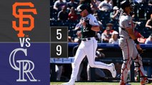 Resumen Gigantes de San Francisco vs Rockies de Colorado / MLB 16-09-2023