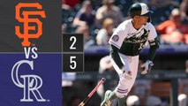 Resumen Gigantes de San Francisco vs Rockies de Colorado / MLB 16-09-2023