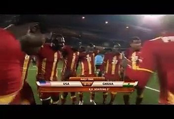 アメリカ vs ガーナ [15分ダイジェスト]