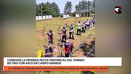 Con 65 competidores, arrancó la primera fecha provincial del Torneo de Tiro con Arco en Campo Grande