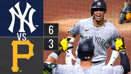 Resumen Yankees de Nueva York vs Piratas de Pittsburgh / MLB 16-09-2023