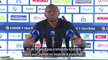 5e j. - Vieira agacé par un journaliste : “Vous ne pouvez pas nous comparer à Lens, à Rennes”