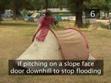 campeggio: come montare una tenda
