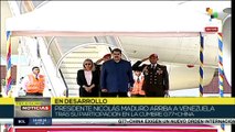 Pdte. Nicolás Maduro es recibido con honores en Venezuela
