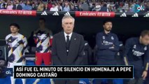 Así fue el minuto de silencio en homenaje a Pepe Domingo Castaño