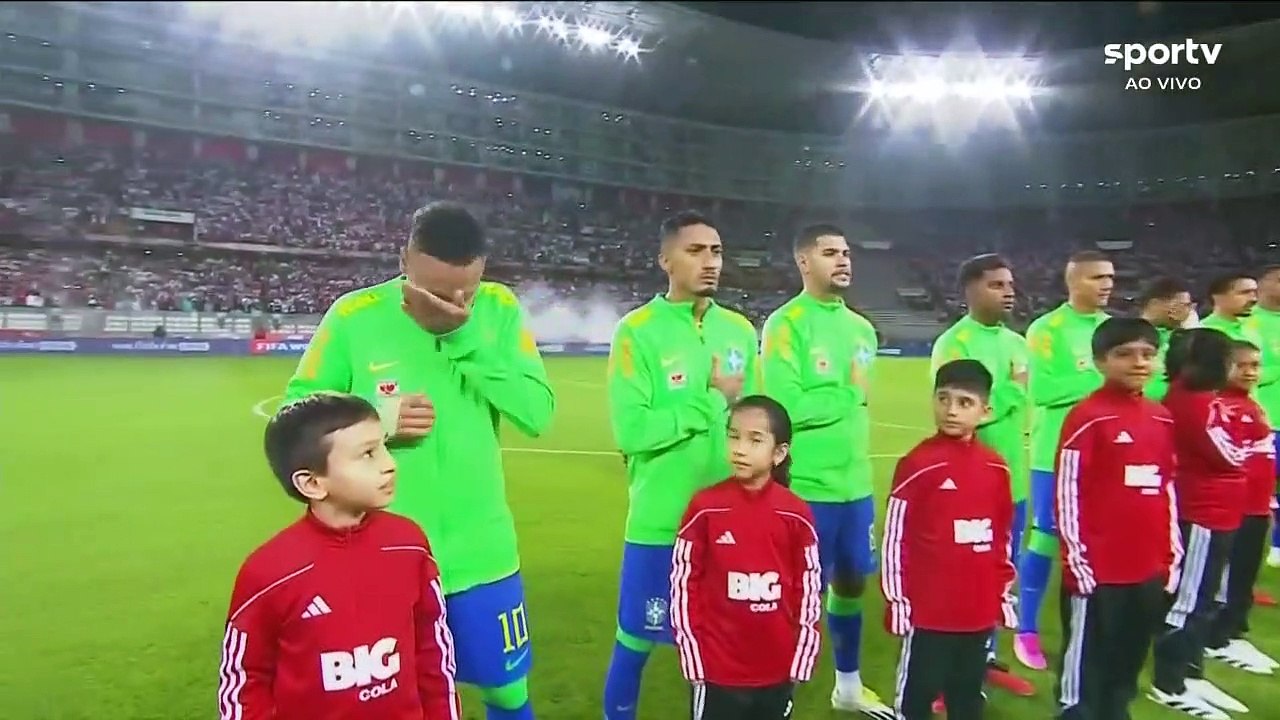 PERÚ vs. BRASIL 0-1 PARTIDO COMPLETO primer tiempo FECHA 2 CLASIFICATORIAS 2026