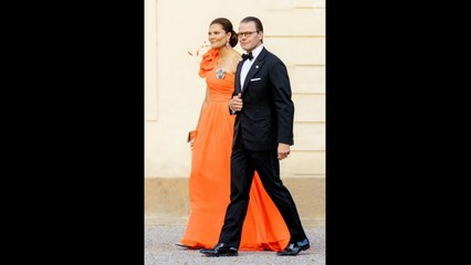 Victoria de Suède : Robe monumentale et vaporeuse pour le jubilé de son père, ses enfants adorable