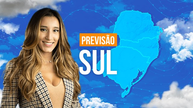 Previsão Sul - Temporais no sul do RS