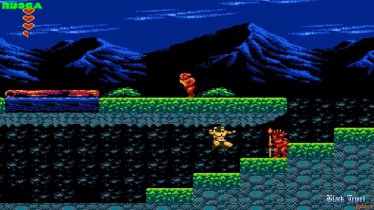 Black Jewel Reborn (DEMO) (NES Homebrew) - NES Longplay (NO DEATH RUN) (FULL GAMEPLAY)