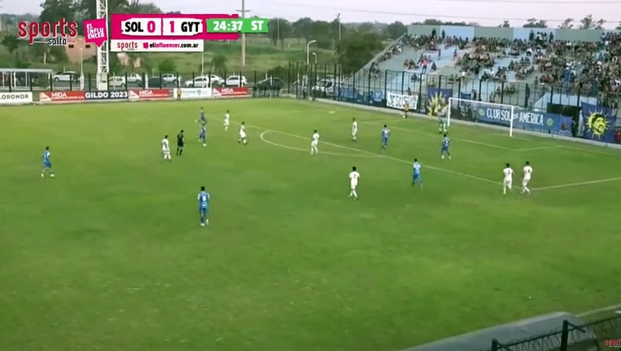 El golazo de Walter Busse para Gimnasia y Tiro, en Formosa