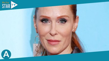 PHOTOS Audrey Fleurot tout en paillettes, bustier pigeonnant pour Anne Elisabeth Blateau à La Rochel