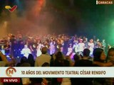 Caracas | Movimiento Nacional de Teatro César Rengifo celebra a casa llena su décimo aniversario