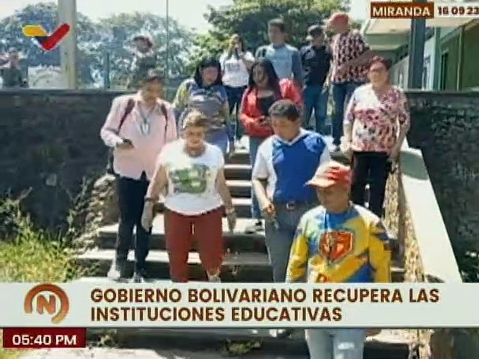 Bricomiles recuperan las infraestructuras de las instituciones educativas del estado Miranda