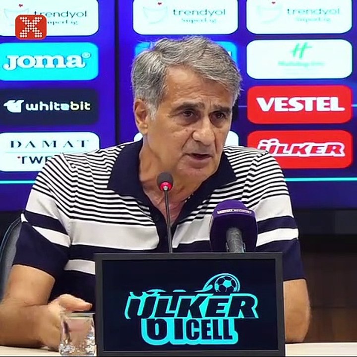 Şenol Güneş: "Rakip sertse sen de sert olacaksın"