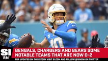 Bengals, Chargers Among Notable Teams to Fall to 0-2