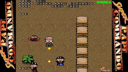 SUPER PAPI COMMANDO (DEMO) (SNES HOMEBREW) - SNES LONGPLAY - No Death - Full Playthrough
