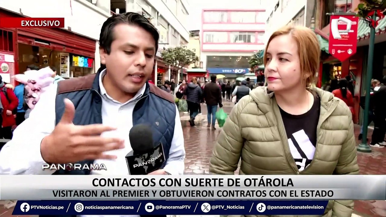 ¡Exclusivo! Contactos con suerte de Otárola: visitaron al Premier y obtuvieron contratos con el Estado
