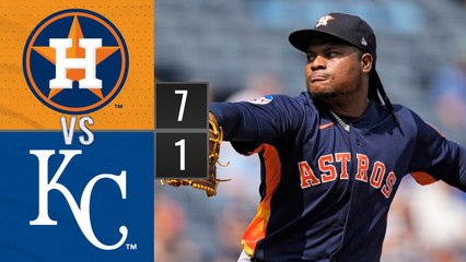 Resumen Astros de Houston vs Reales de Kansas City | MLB 17-09-2023