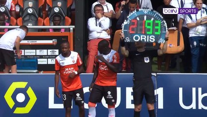 Benjamin Mendy receives warm welcome during football return for Lorient