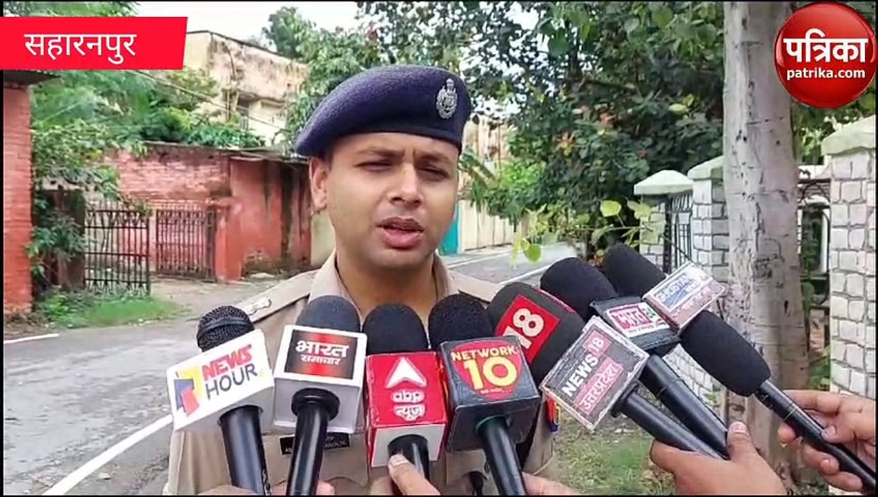 दस हजार के इनामी के साथ सहारनपुर पुलिस की मुठभेड़