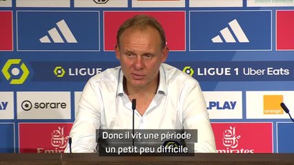 5e j. - Vuillez pas inquiet pour Lacazette : “Il ne manque pas grand-chose"