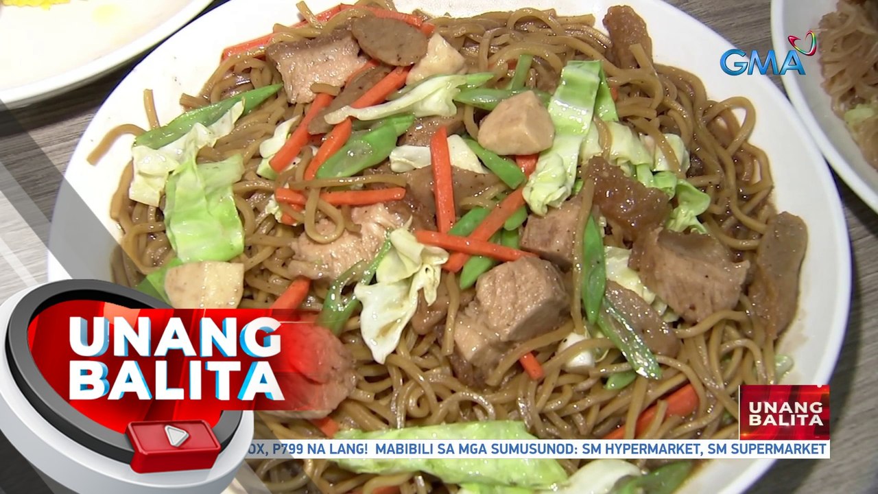 Pancit Malabon, Pancit Bihon, at Pancit Canton,...