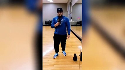 My weight loss journey training . My entrenamiento de un año bajando la panza .