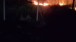 Bombeiros combatem incêndio ambiental de grandes proporções em Goioerê