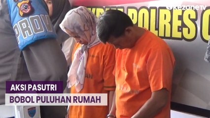 Nyamar Jadi Kurir Paket, Pasutri di Cimahi Kompak Bobol Puluhan Rumah
