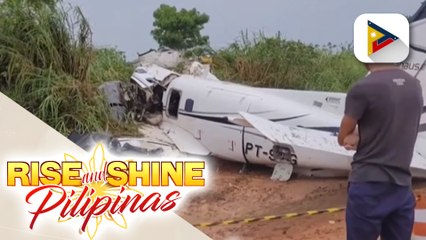 14 patay sa bumagsak na eroplano sa Brazil