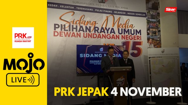 SPR tetapkan PRK Jepak 4 November, penamaan calon 21 Oktober