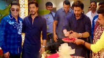 Shah Rukh Khan ने पहली बार T-Series ऑफिस में किया Ganpati Bappa का दर्शन