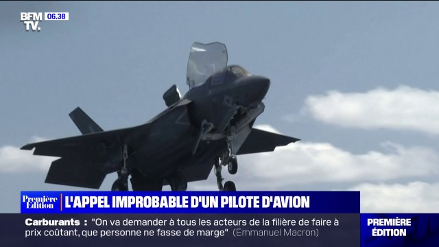 L'appel étonnant d'un pilote américain qui s'est éjecté d'un avion militaire